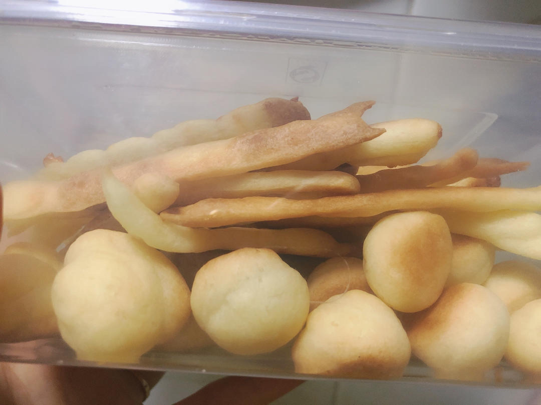 软糯麻薯小球&酥脆芝士棒｜一次搞定两种美味｜麻薯粉还能这样做