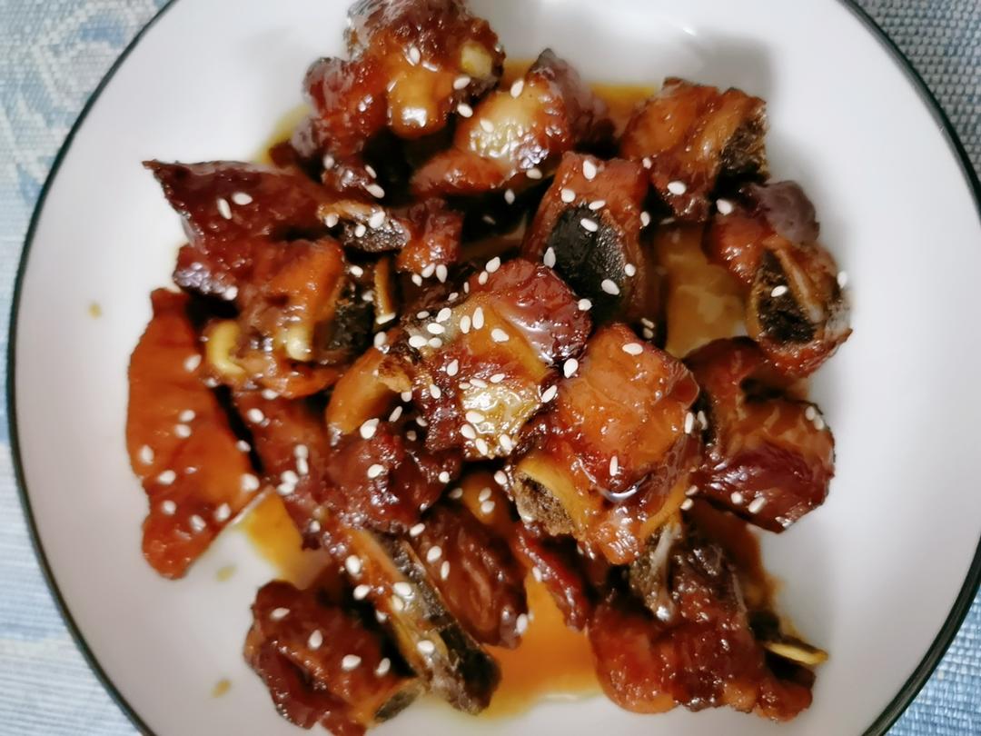 家庭版糖醋排骨