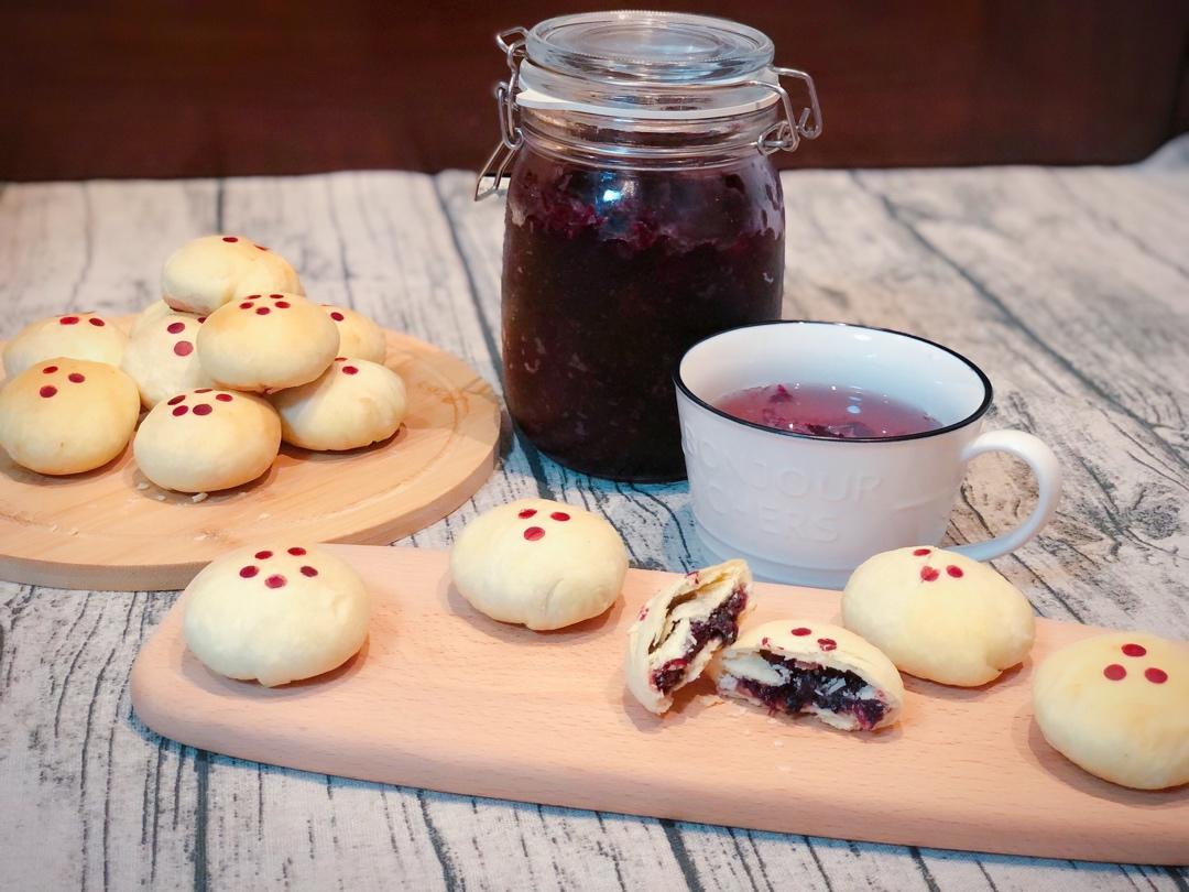 玫瑰鲜花饼【附玫瑰酱的做法】