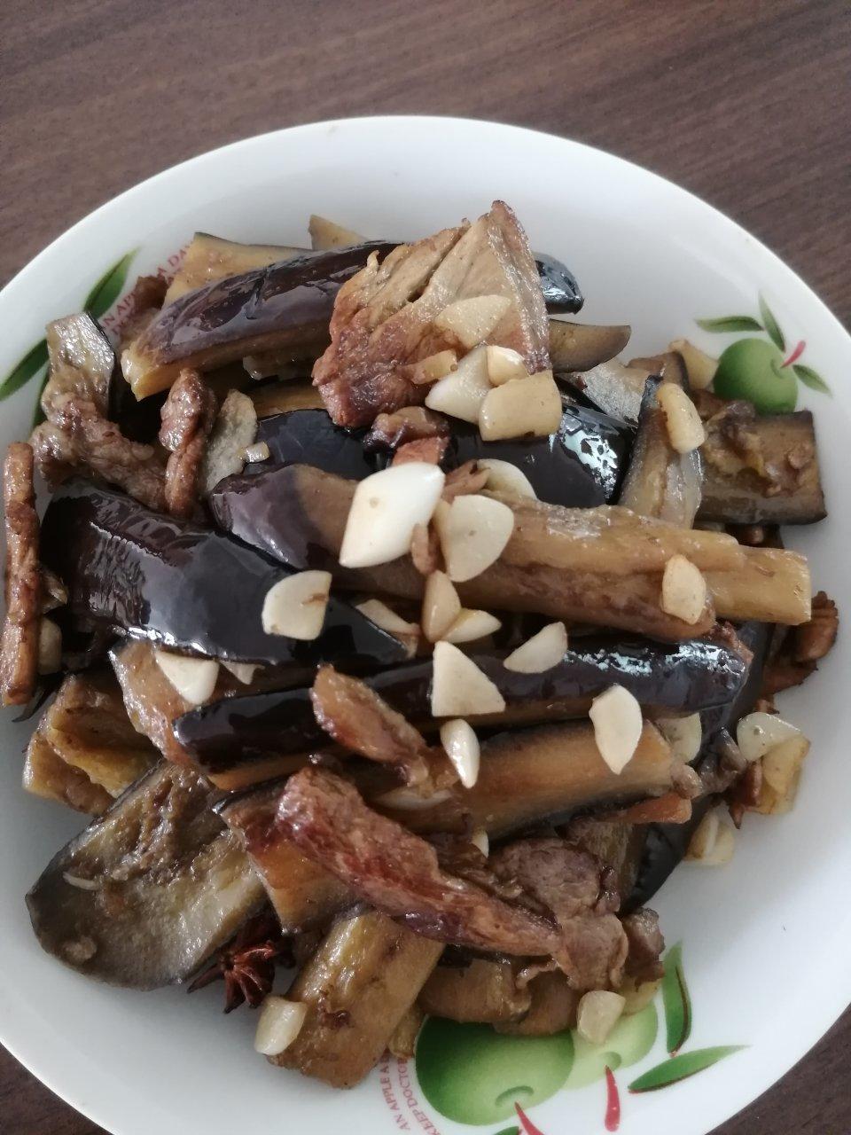 老丁的私房菜-油焖茄子