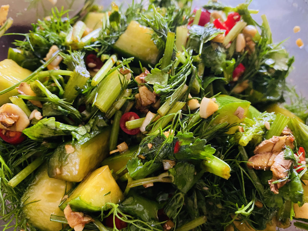 【自制】茴香黄瓜小咸菜