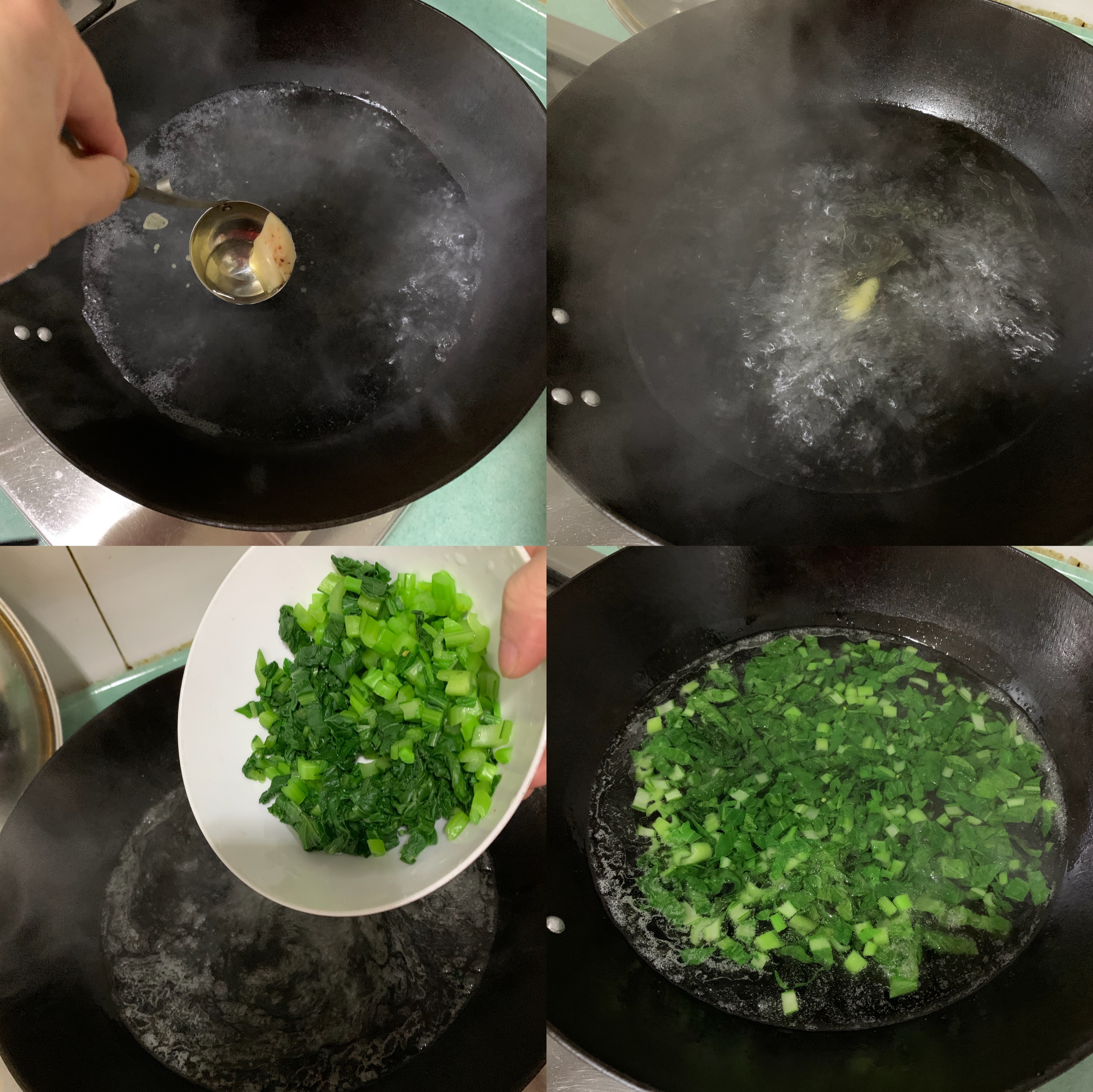 青菜钵的做法 步骤2
