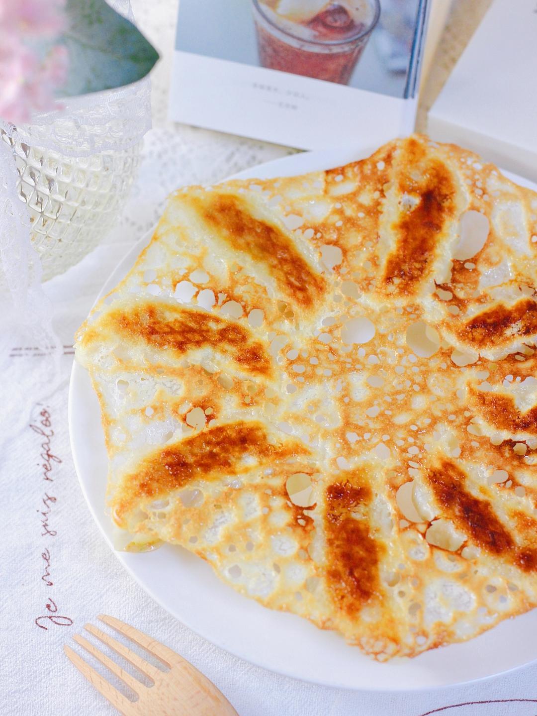 自己在家也能做出漂亮的冰花煎饺