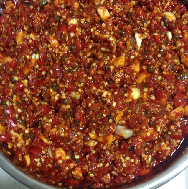 jl果果做的家传辣椒酱