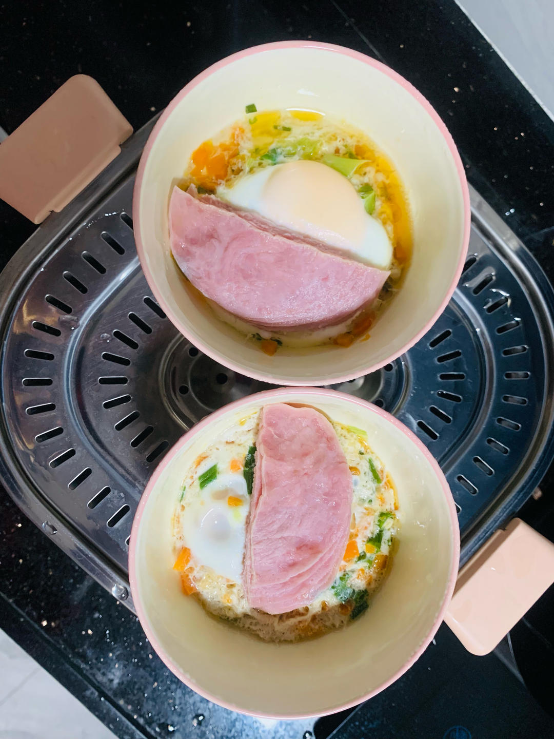 简单快手的早餐【蒸太阳蛋】