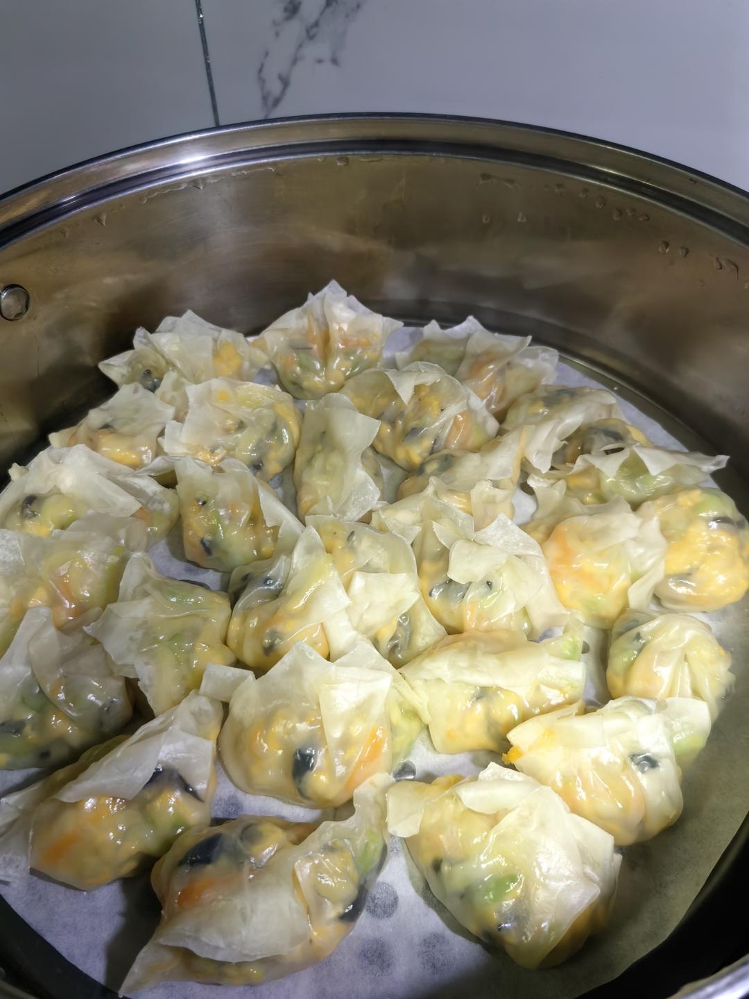 素饺子的极致美味 西葫芦鸡蛋饺子