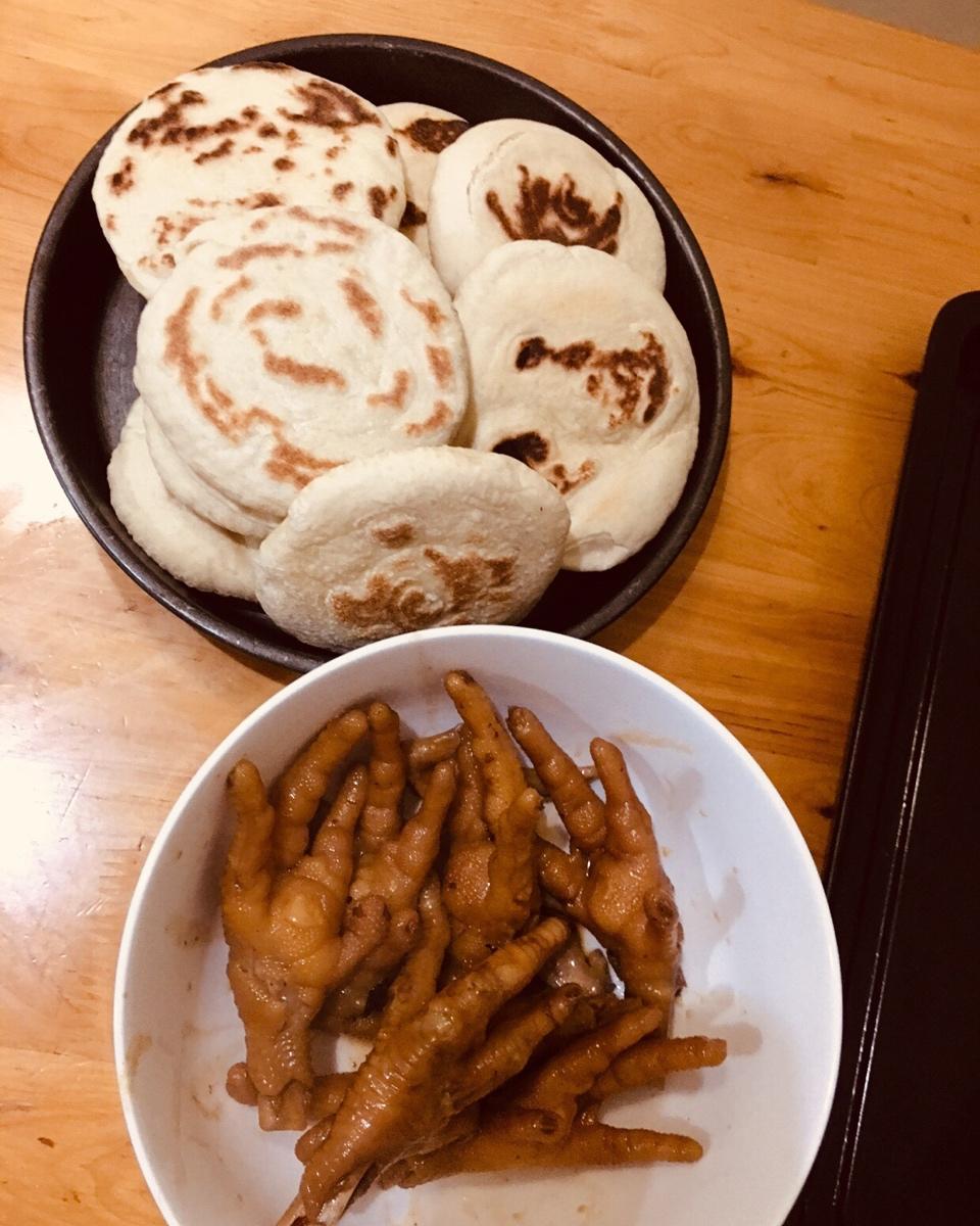 肉夹馍(白吉馍的制作)