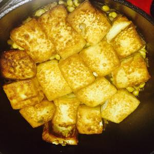 黄豆焖豆腐的做法 步骤5