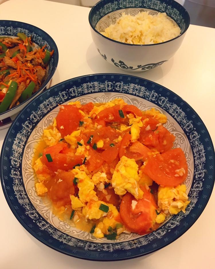 西红柿炒鸡蛋