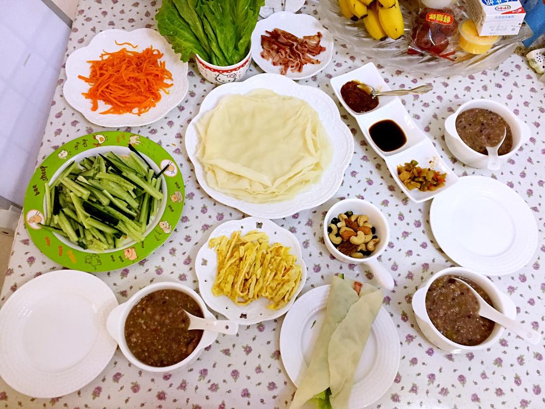 荷叶饼，水单饼