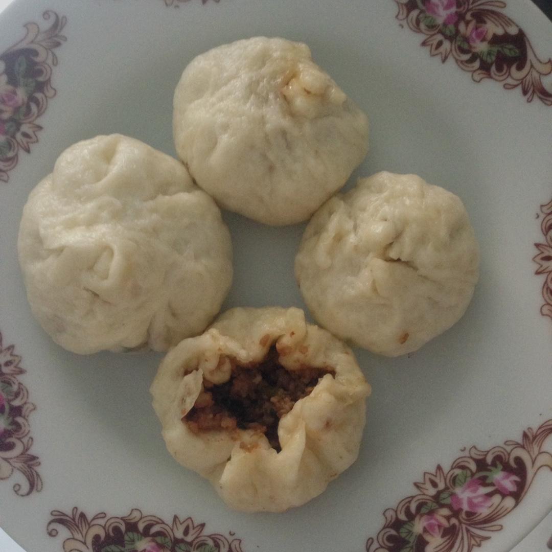 家庭手工肉馅大包子