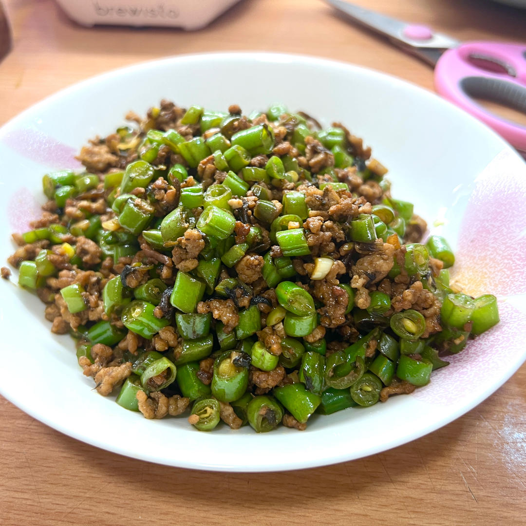 橄榄菜四季豆