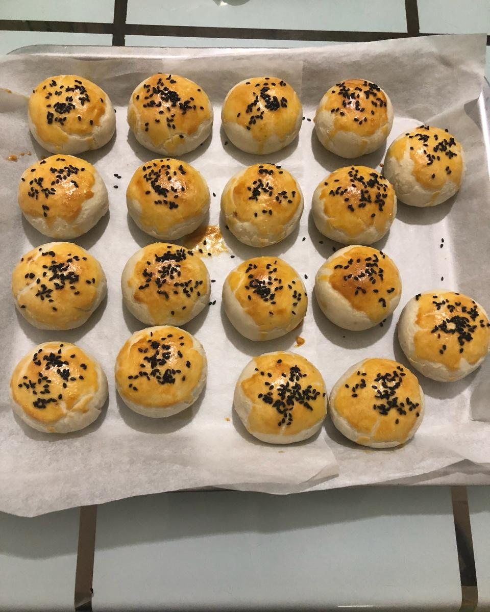 蛋黄酥，手工蛋黄酥