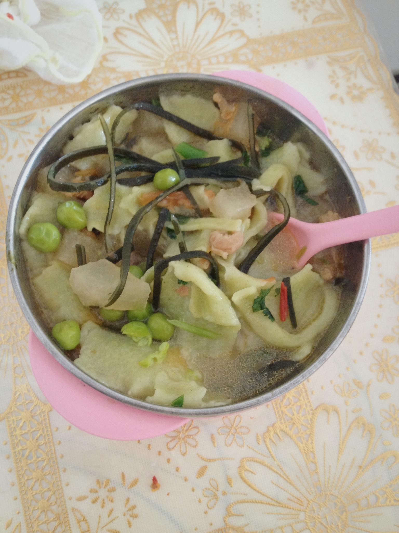 海带冬瓜海米汤面的做法