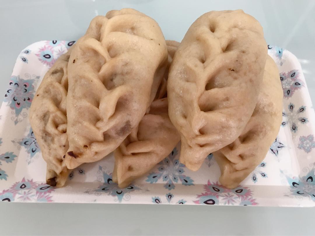 全麦素馅包子