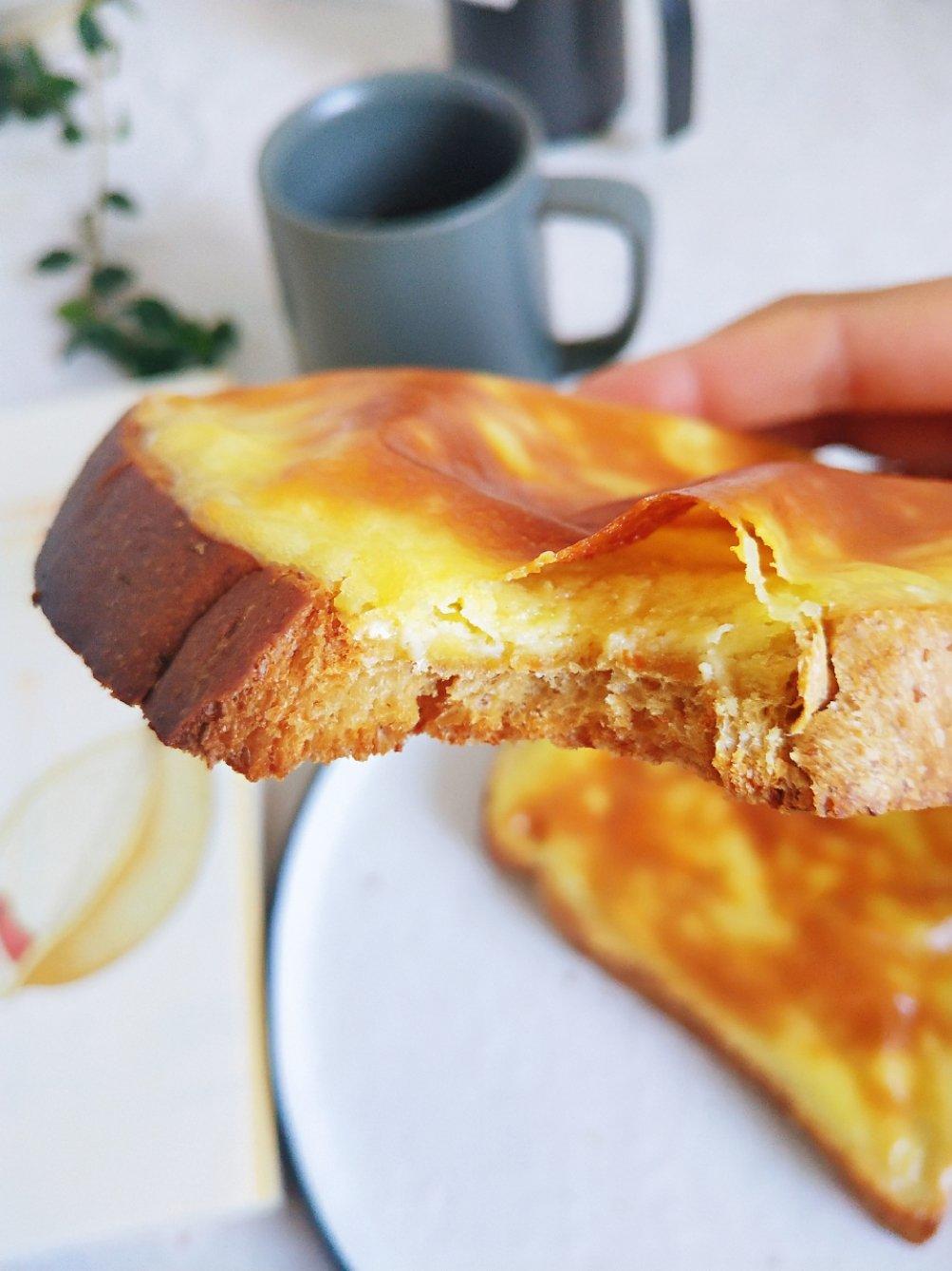 乳酪烤吐司片（十分钟早餐）