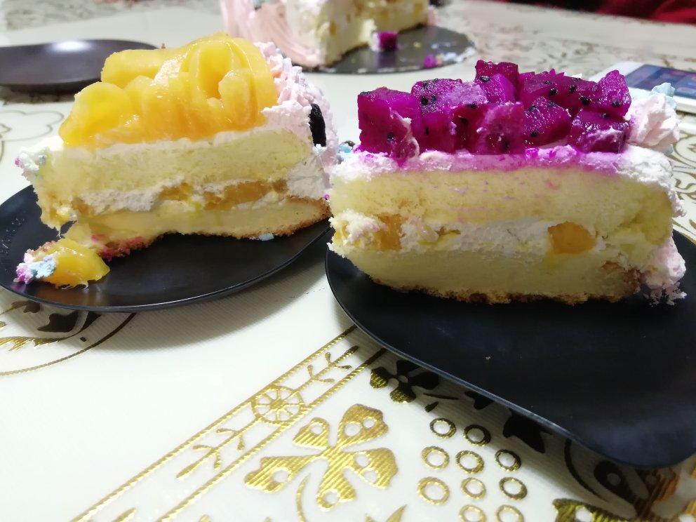 8寸水果生日蛋糕