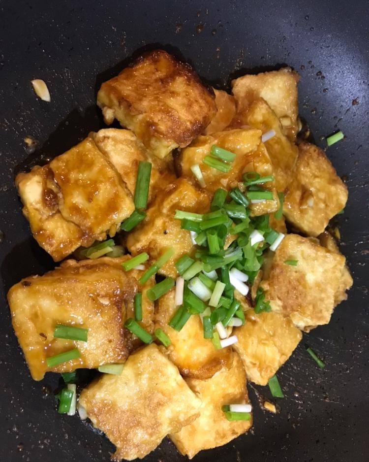 无敌好吃的香煎豆腐