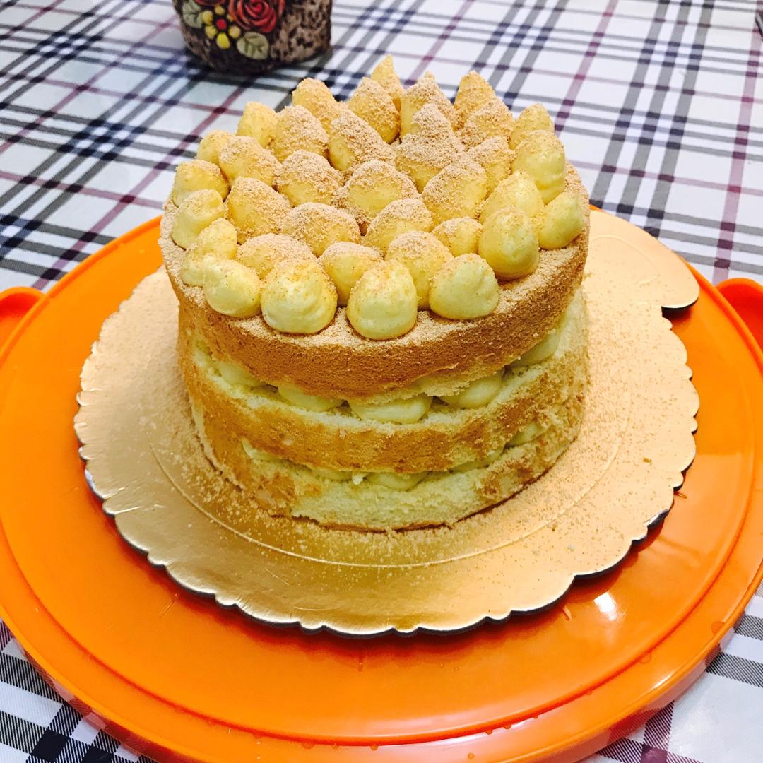 日式豆乳盒子蛋糕