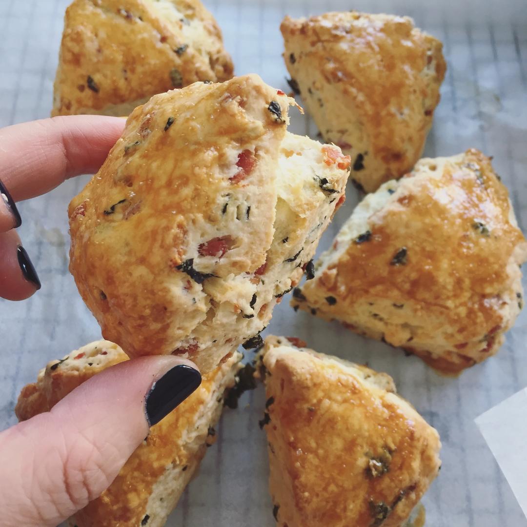 香葱培根咸司康