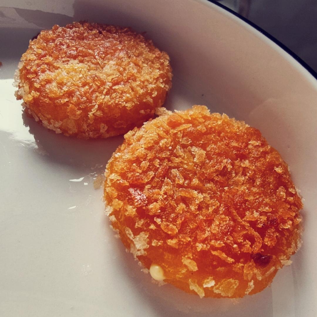 雪花南瓜饼
