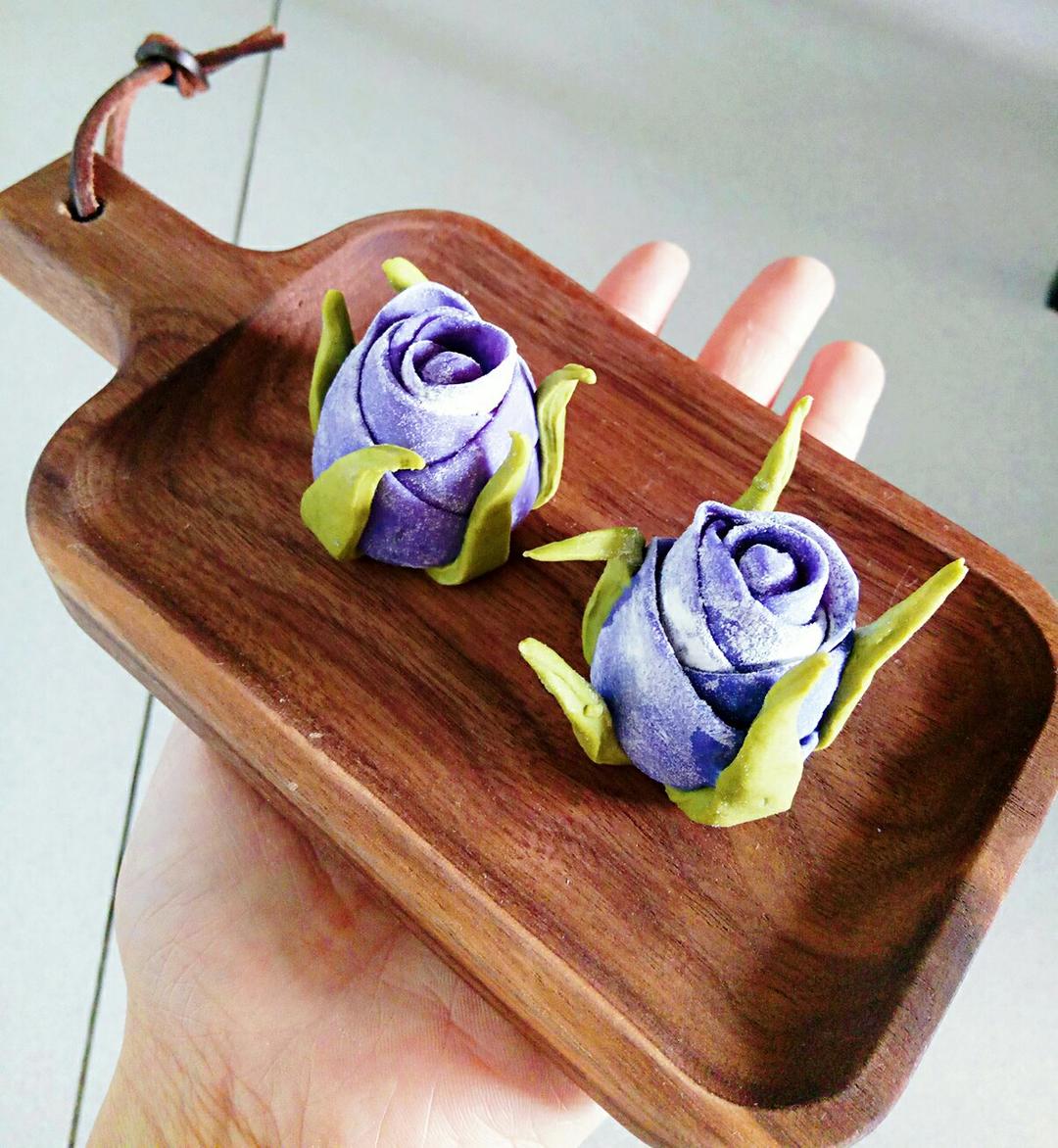 玫瑰花馒头