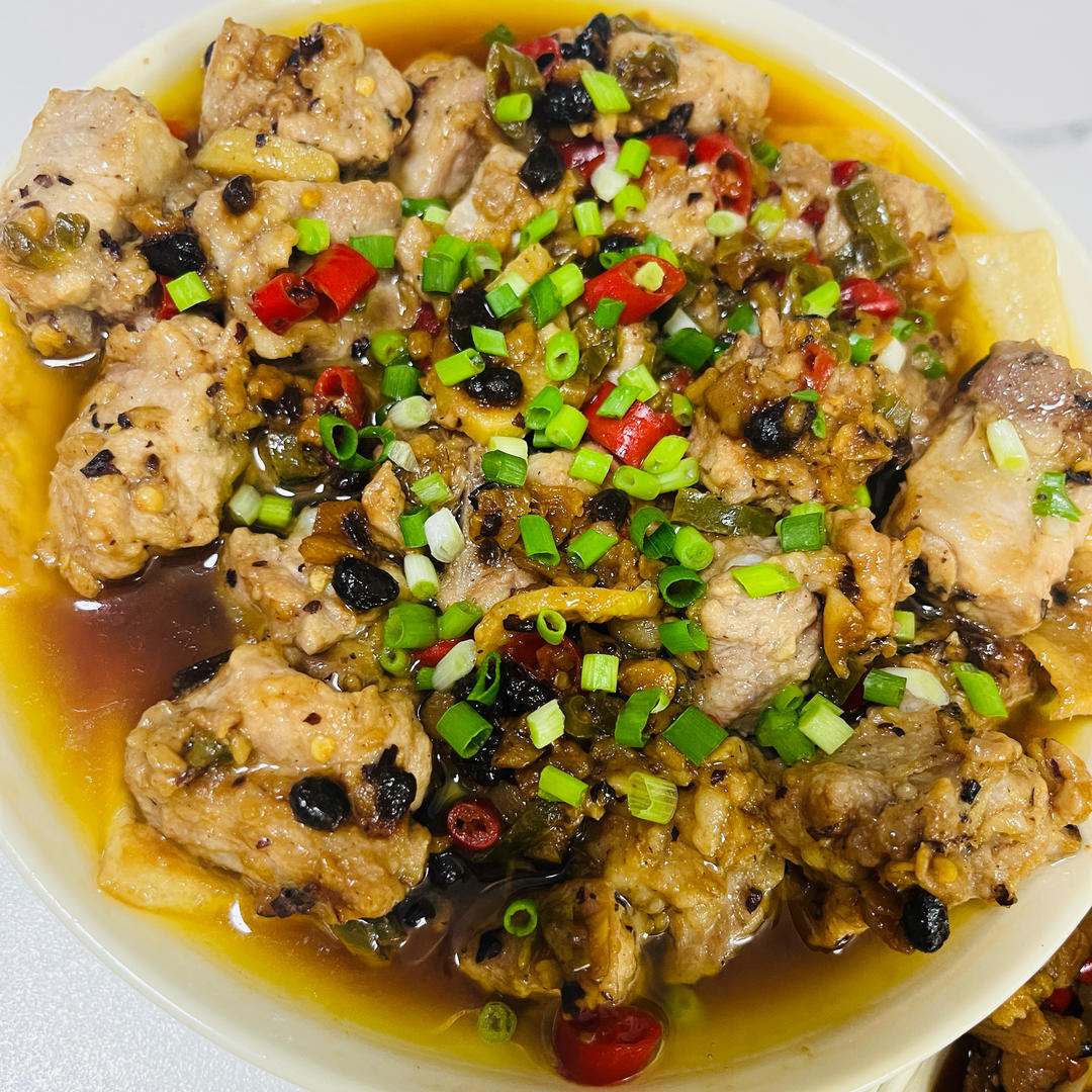 豆豉蒸排骨