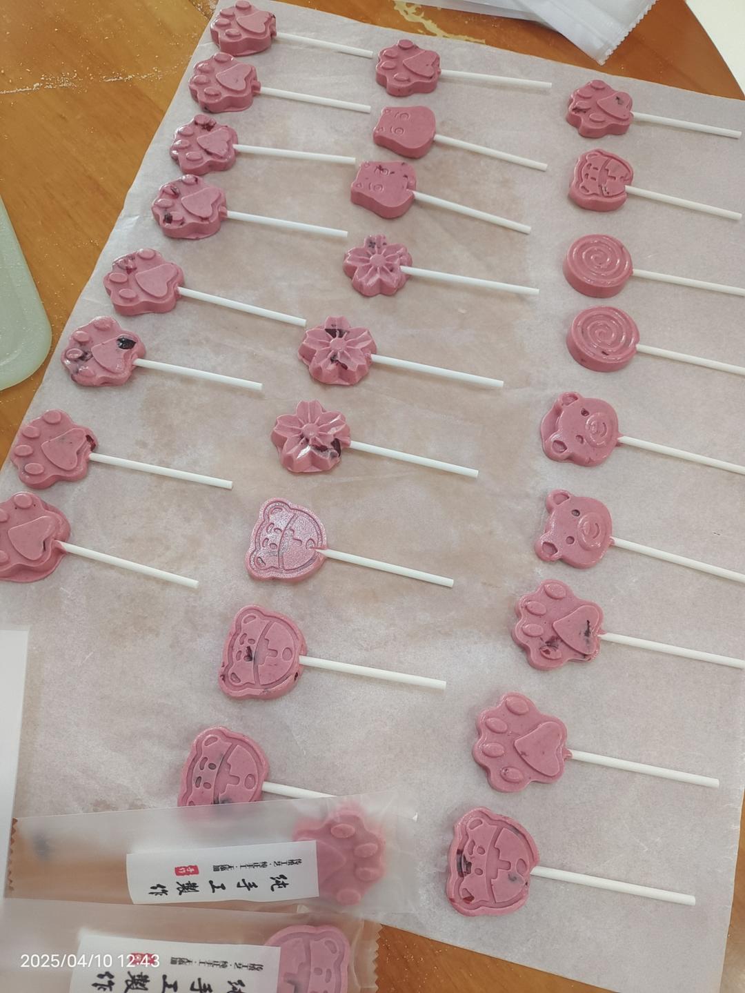 家庭自制棒棒糖