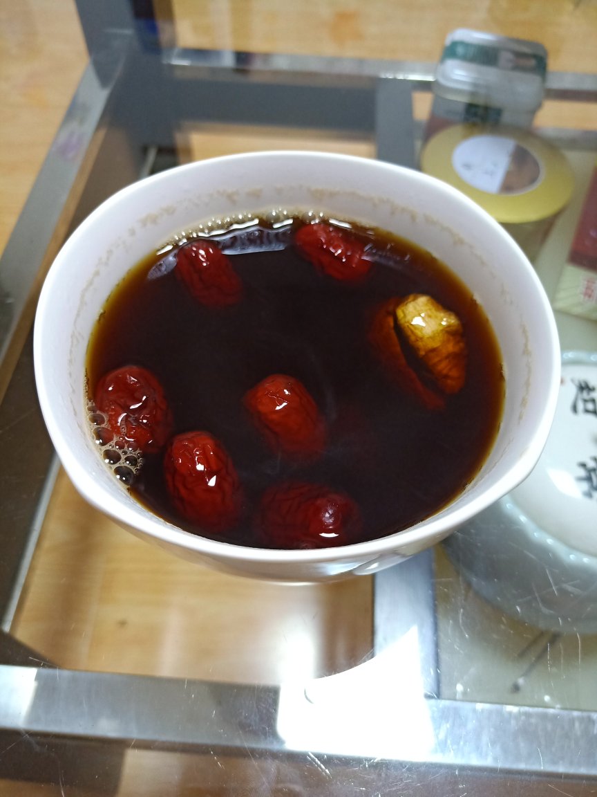 红枣生姜红糖水
