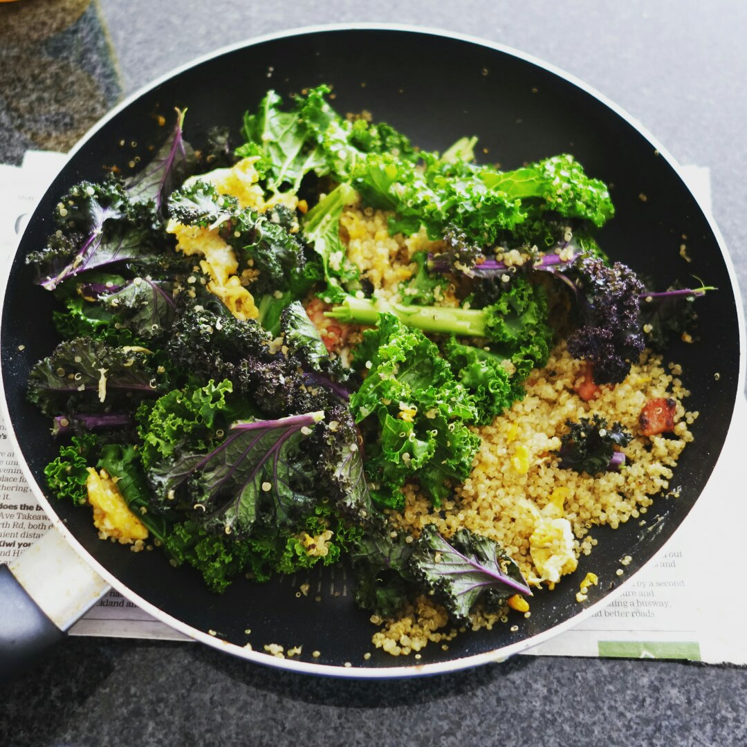 【健康三餐】藜麦三文鱼炒饭