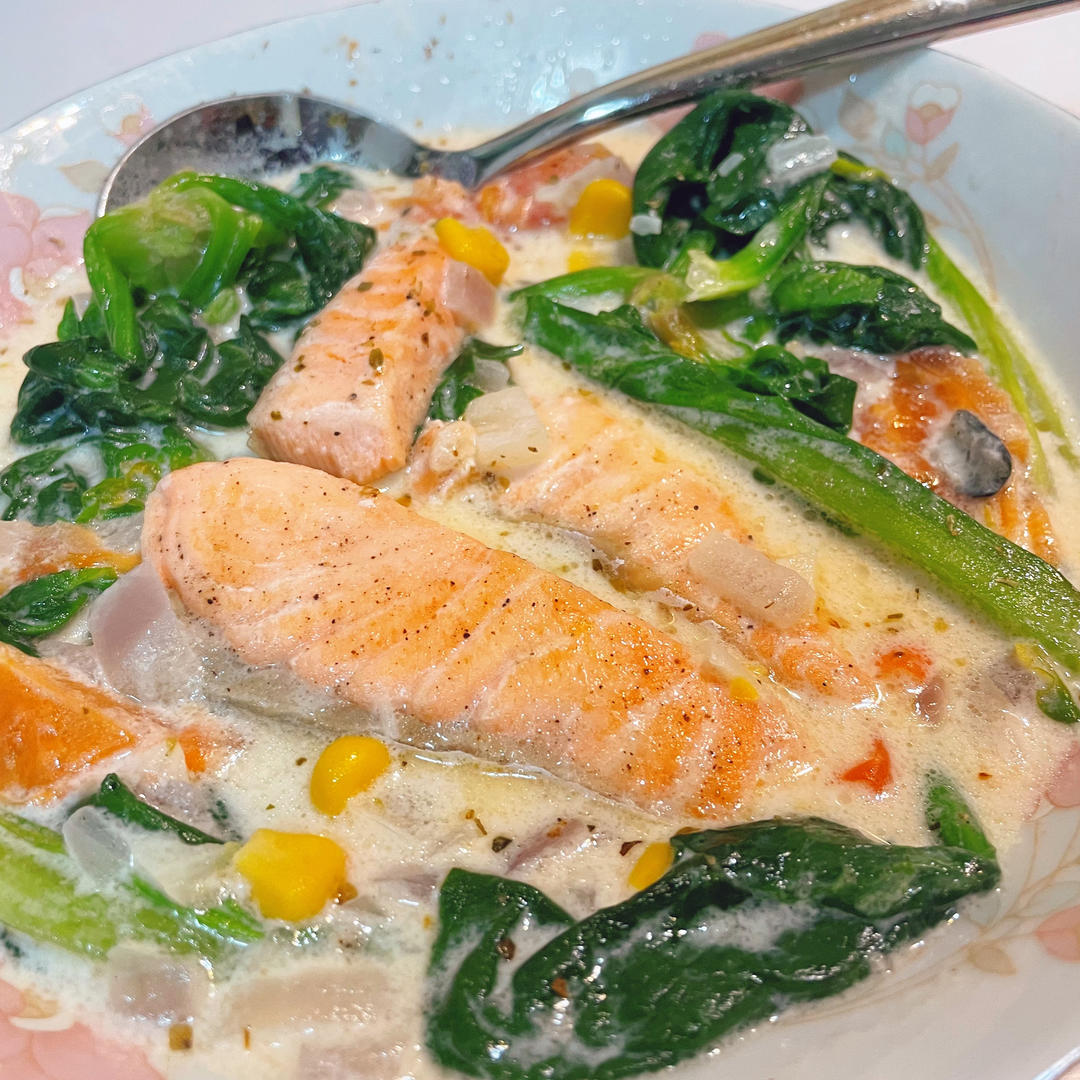 ［三文鱼创新吃法］托斯卡纳三文鱼 Tuscan Salmon