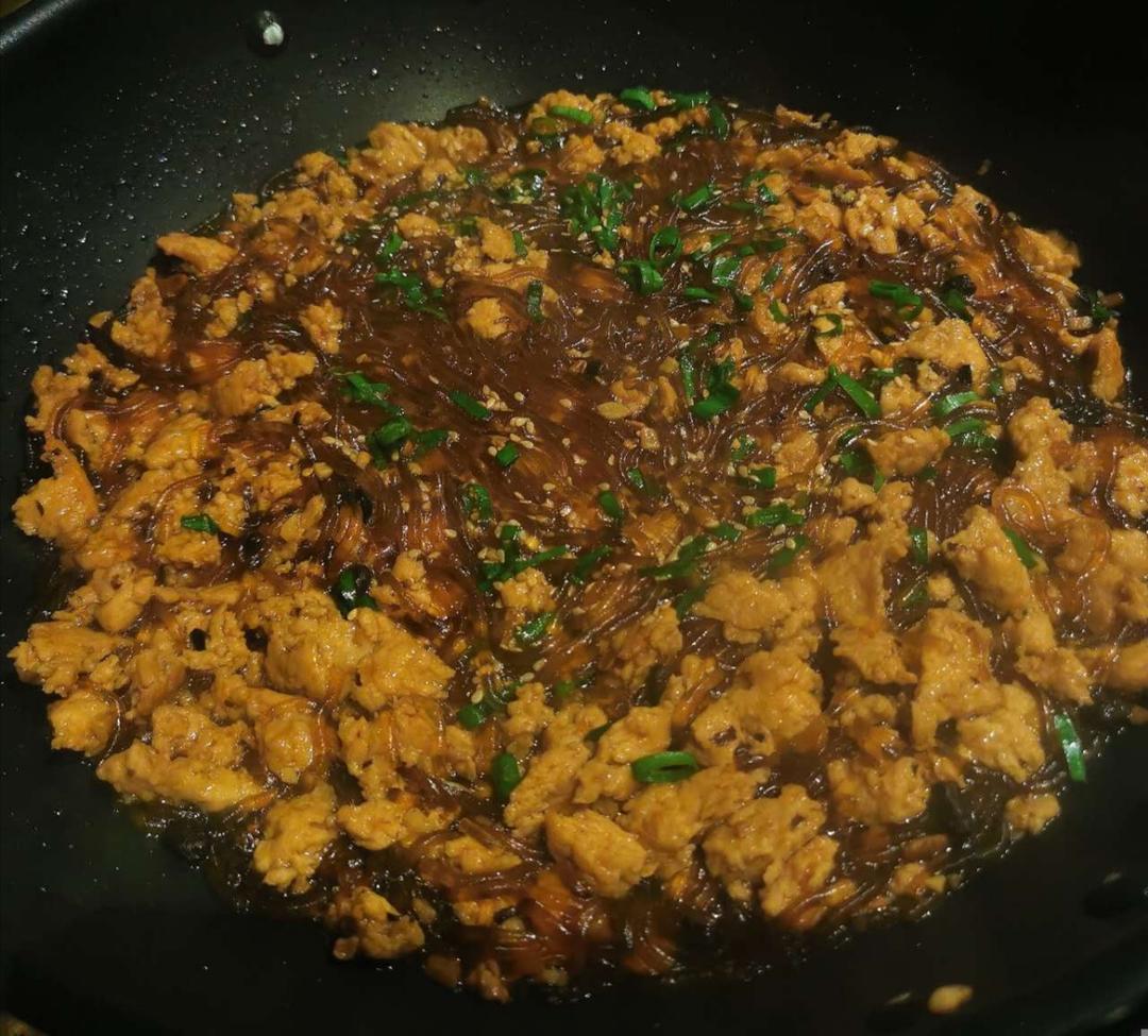 蚂蚁上树——肉末粉条的完美结合
