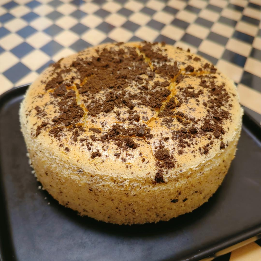 用半瓶淡奶油做出了超好吃的奥利奥蛋糕！！