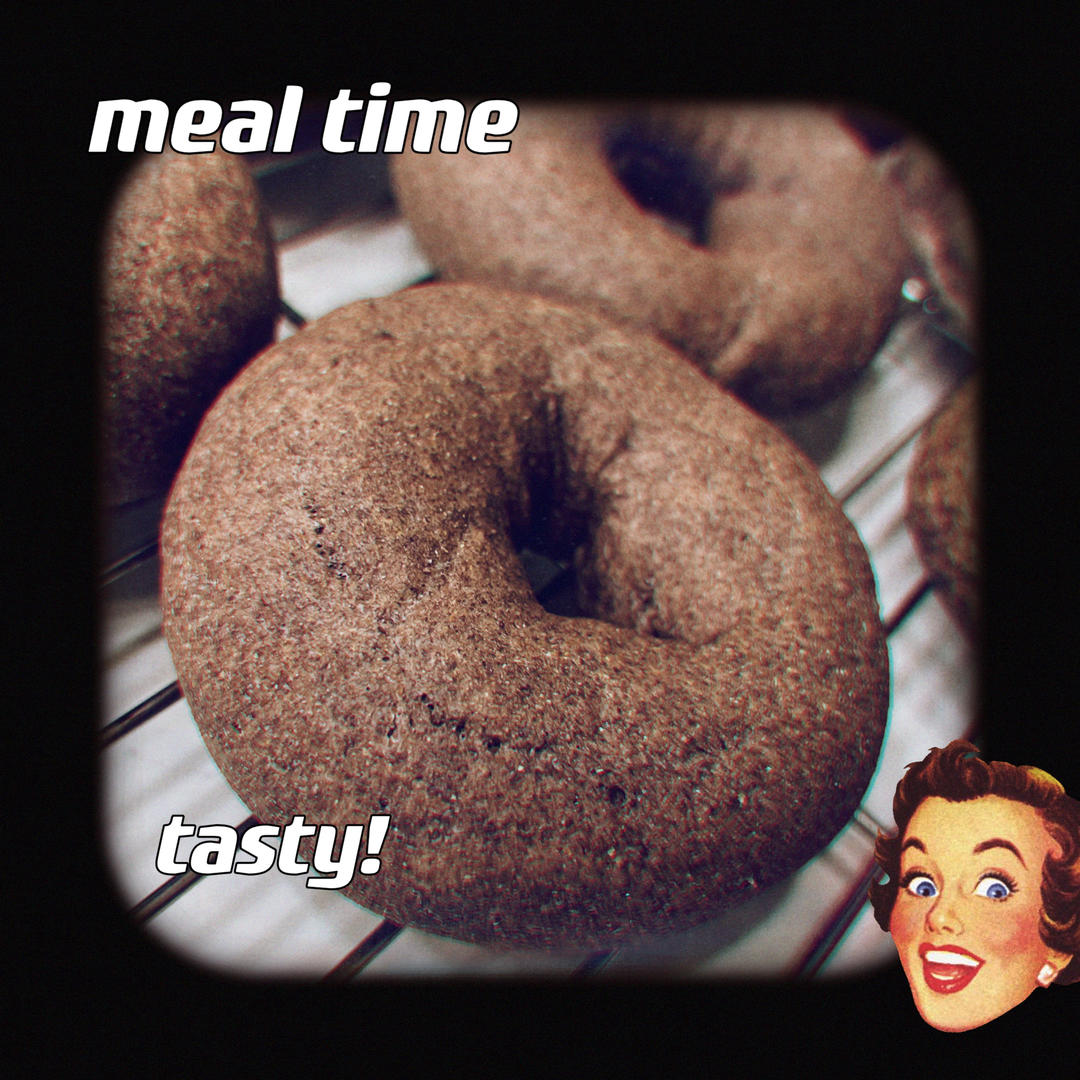 新手友好的无糖无油100%黑全麦贝果