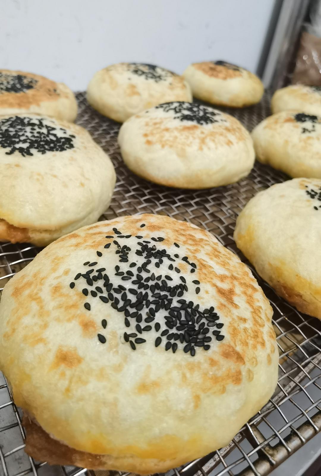 香辣烧烤肉饼 Chinese Pie BBQ Flavor