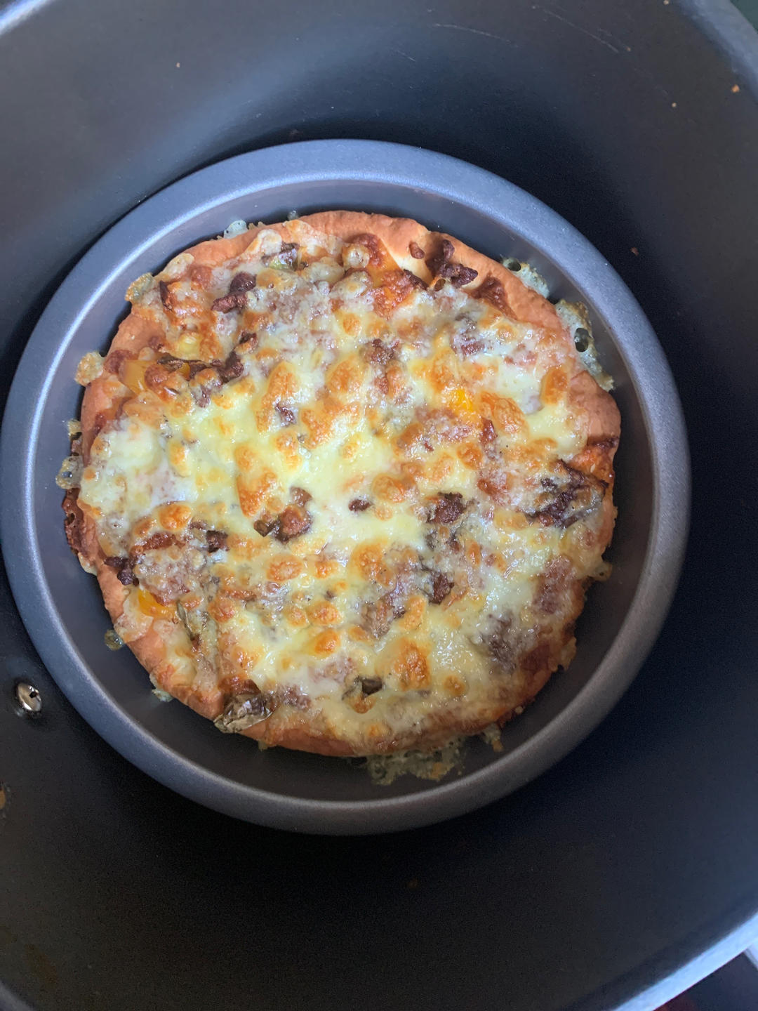 空气炸锅烤披萨