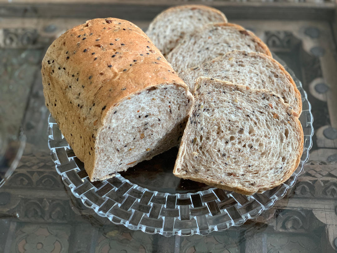 超柔软の坚果全麦吐司🍞
