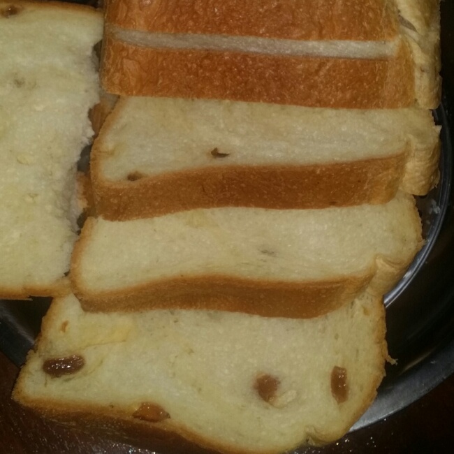 ACA面包机版葡萄干甜面包