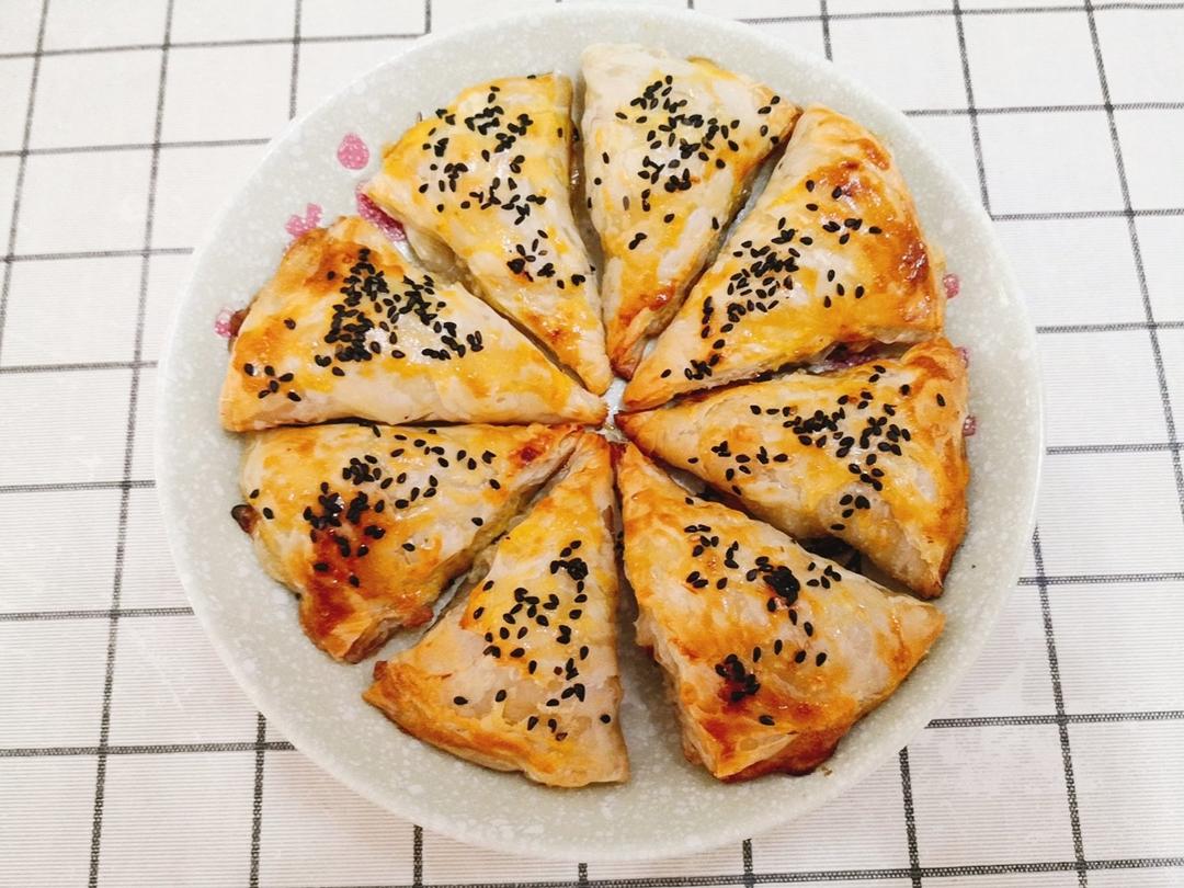 不用开酥，不用揉面，也能做香甜酥脆的苹果派