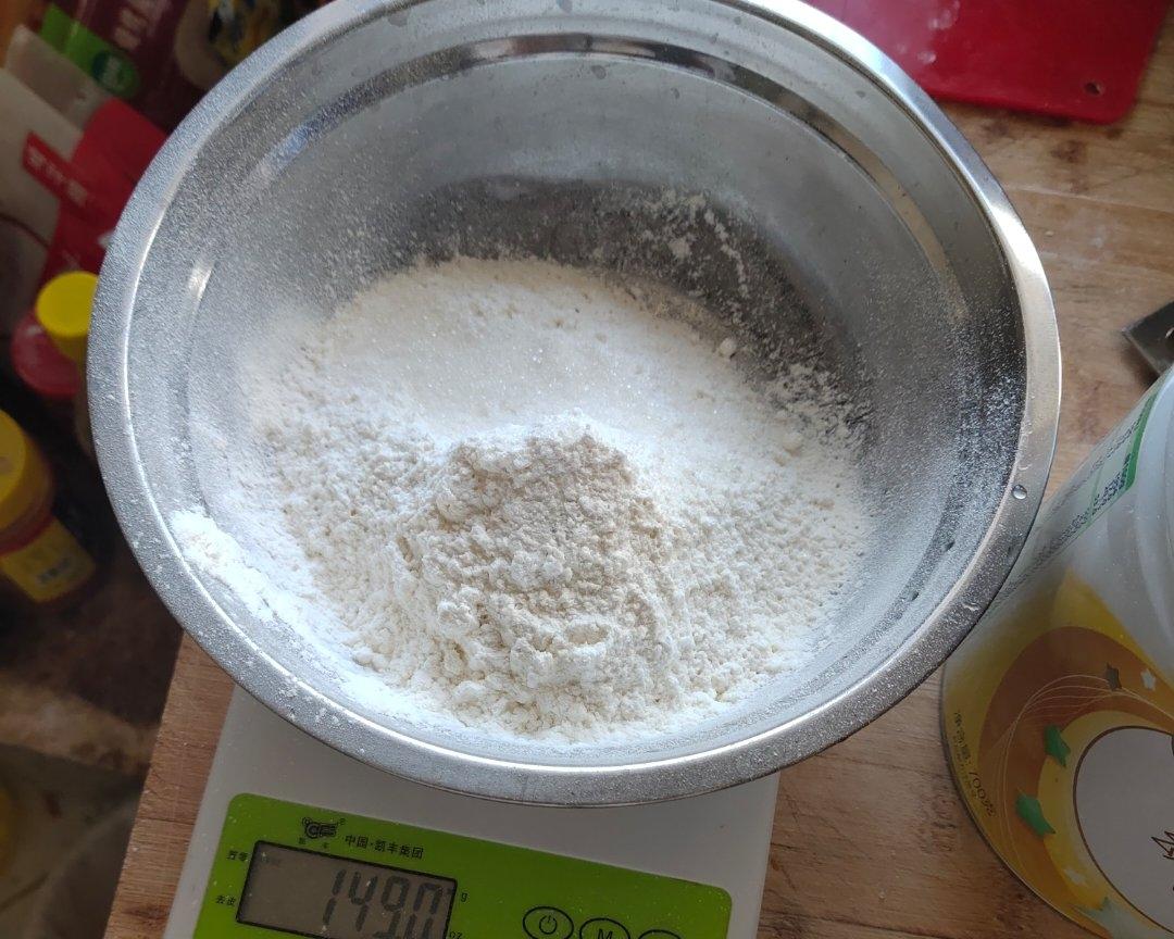 纯奶手撕吐司的做法 步骤1