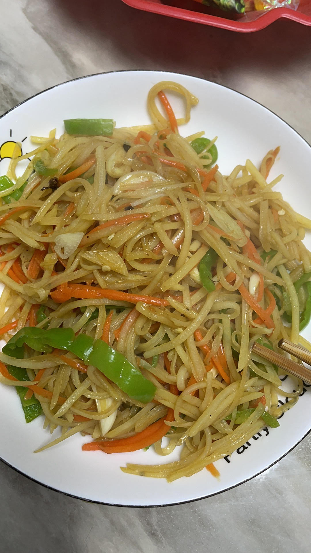 超级无敌下饭菜～酸辣土豆丝