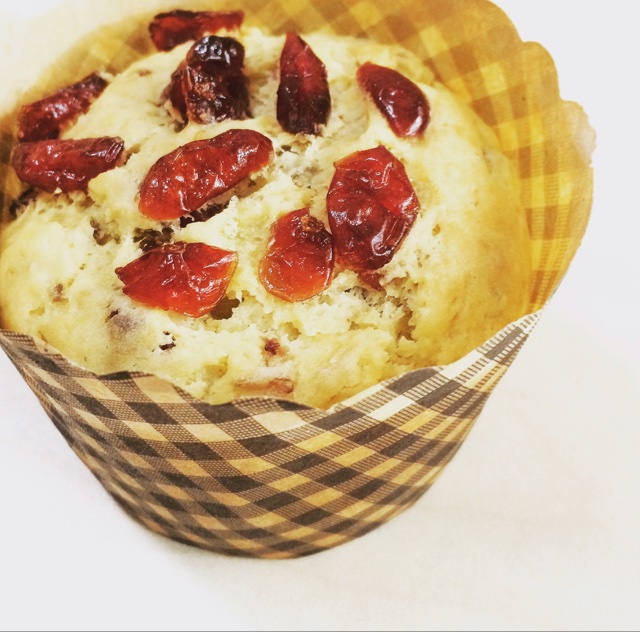 少女心的香蕉蔓越莓玛芬