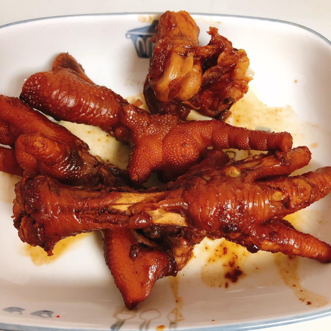 卤猪蹄鸡爪的做法