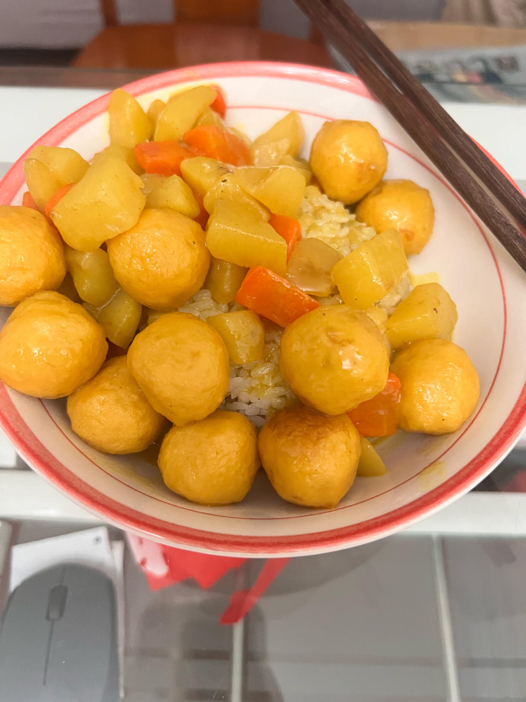 简版咖喱鱼蛋