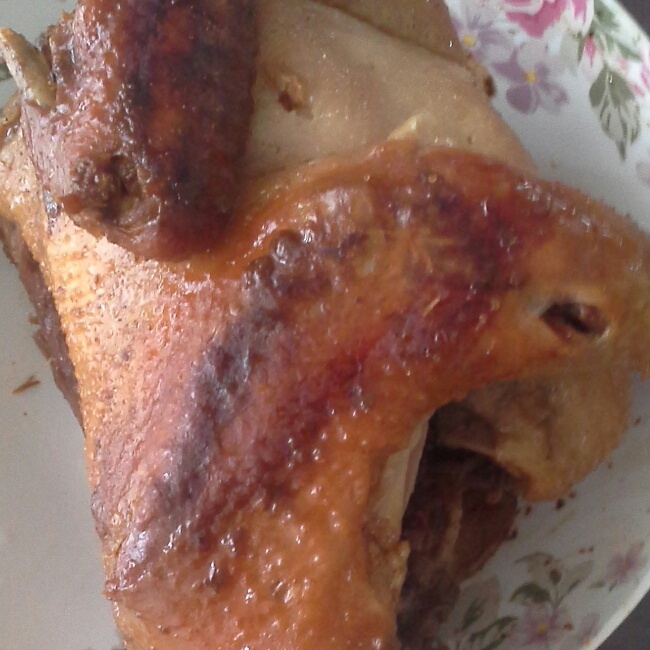 电饭煲版盐焗鸡