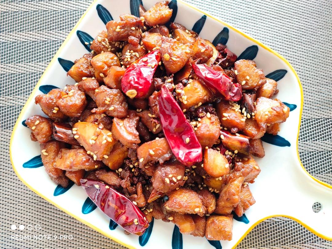 辣子鸡（鸡胸肉版）