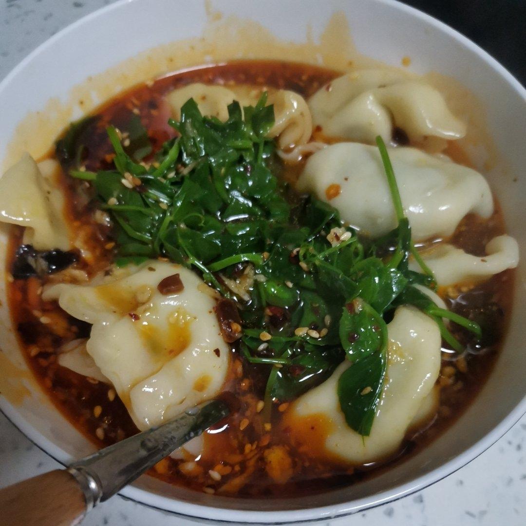 四川的老麻红油抄手