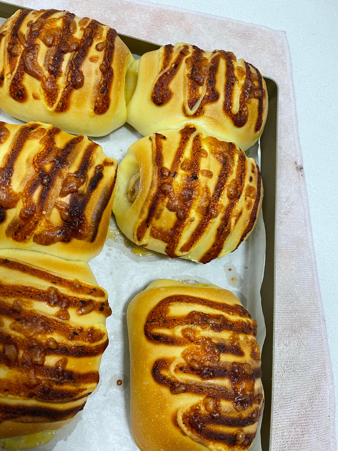 (一发)超软网红芝士香肠面包