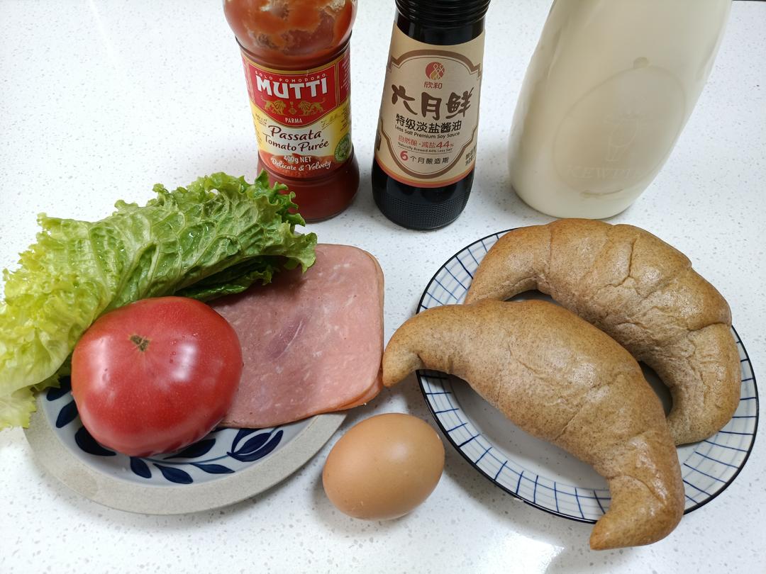 纯奶手撕吐司的做法 步骤1