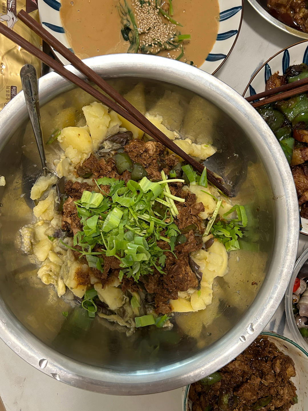 “东北yyds鸡蛋酱”太费米饭了！3步搞定超简单！